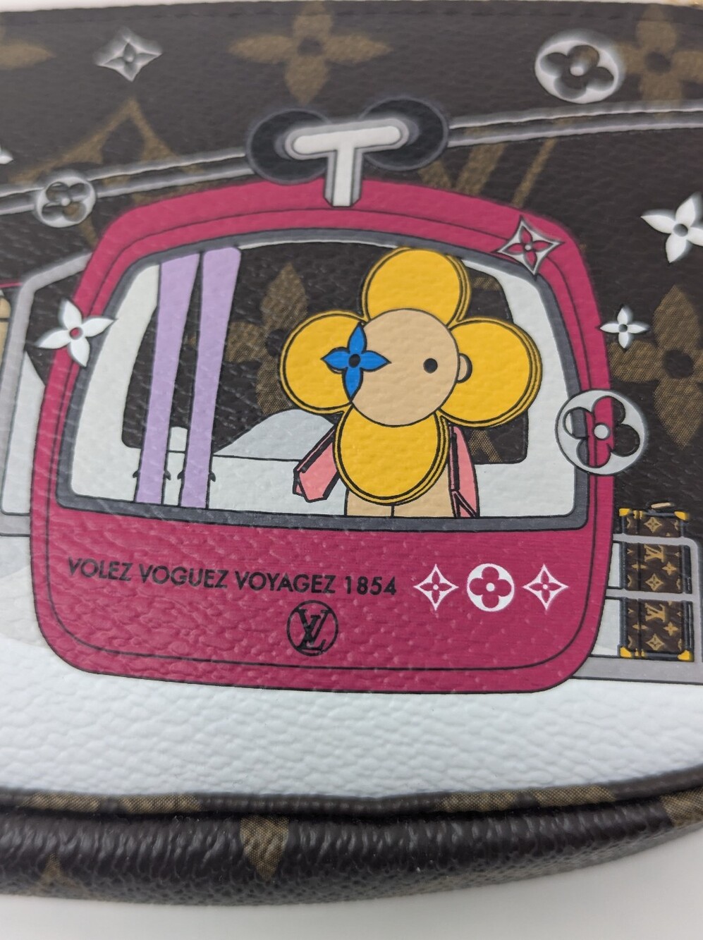 LV Monogram Mini Pochette Accessoires Christmas Holiday Edition 2019 - Picture 7 of 9